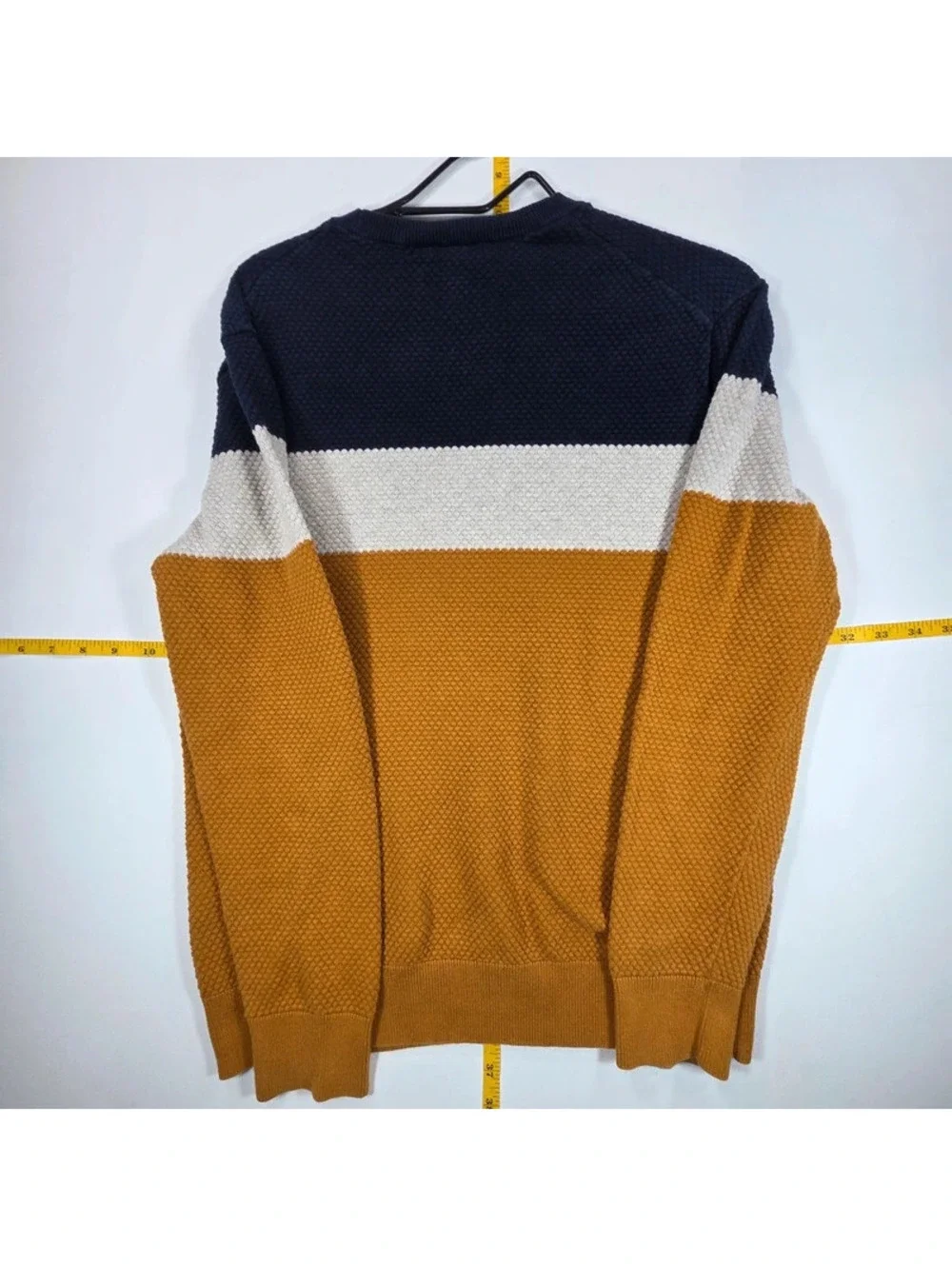 Banana Republic color-block crewneck sweater